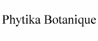 PHYTIKA BOTANIQUE