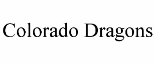 COLORADO DRAGONS