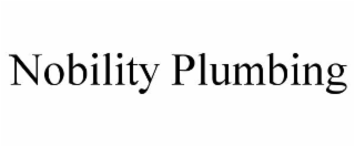 NOBILITY PLUMBING