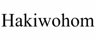 HAKIWOHOM