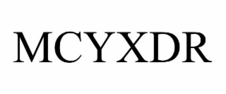 MCYXDR