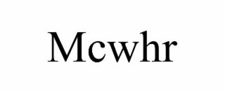 MCWHR