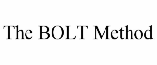 THE BOLT METHOD