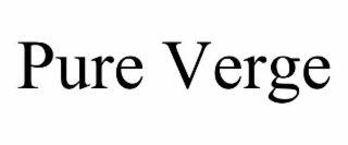 PURE VERGE