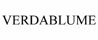 VERDABLUME trademark