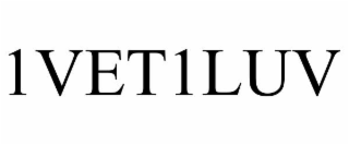 1VET1LUV trademark