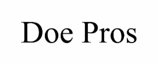 DOE PROS