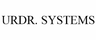 URDR. SYSTEMS