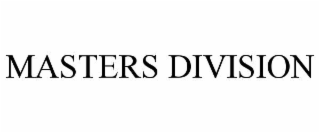 MASTERS DIVISION