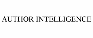 AUTHOR INTELLIGENCE