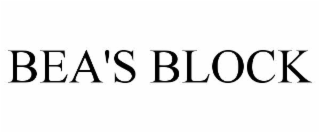 BEA'S BLOCK