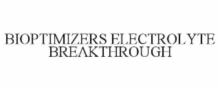 BIOPTIMIZERS ELECTROLYTE BREAKTHROUGH