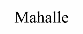 MAHALLE