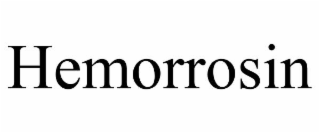 HEMORROSIN