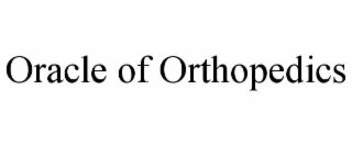 ORACLE OF ORTHOPEDICS