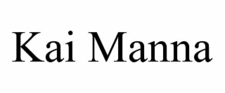 KAI MANNA