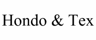 HONDO & TEX