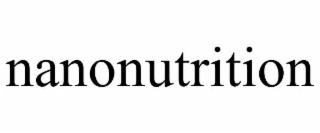 NANONUTRITION