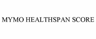 MYMO HEALTHSPAN SCORE
