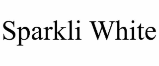 SPARKLI WHITE