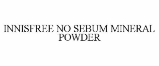 INNISFREE NO SEBUM MINERAL POWDER