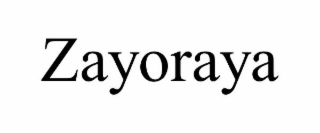 ZAYORAYA