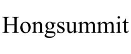 HONGSUMMIT