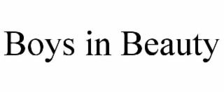 BOYS IN BEAUTY