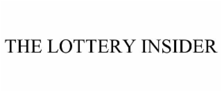 THE LOTTERY INSIDER