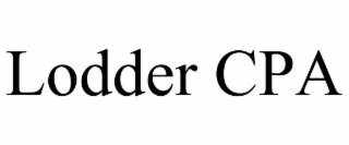 LODDER CPA
