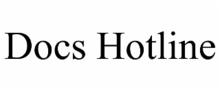 DOCS HOTLINE