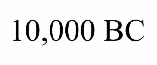 10,000 BC