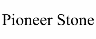 PIONEER STONE