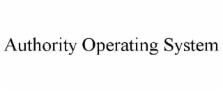 AUTHORITY OPERATING SYSTEM
