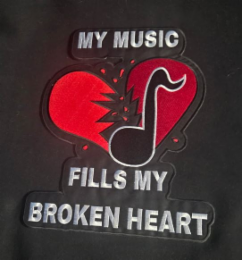 MY MUSIC FILLS MY BROKEN HEART