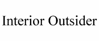 INTERIOR OUTSIDER