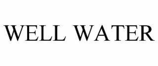 WELL WATER