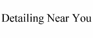 DETAILING NEAR YOU