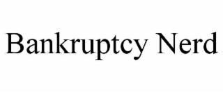 BANKRUPTCY NERD