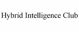 HYBRID INTELLIGENCE CLUB