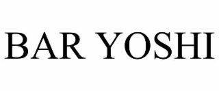 BAR YOSHI