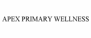 APEX PRIMARY WELLNESS