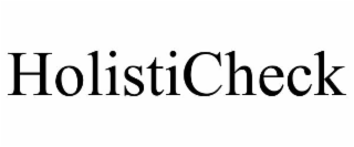 HOLISTICHECK