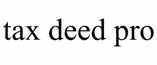 TAX DEED PRO