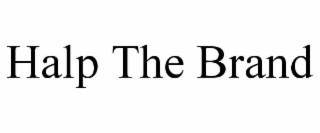 HALP THE BRAND