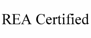 REA CERTIFIED