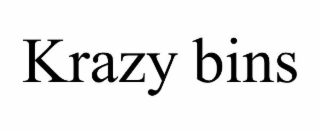 KRAZY BINS