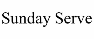 SUNDAY SERVE