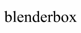 BLENDERBOX