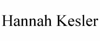 HANNAH KESLER
